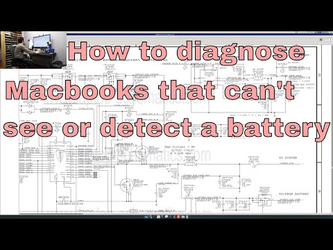 Troubleshooting Macbook Pro battery recognition issues at component level.