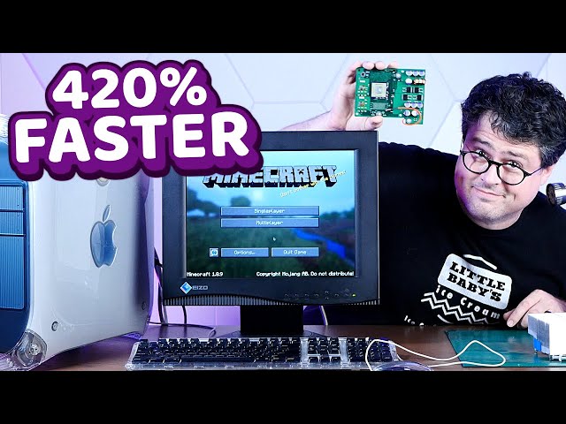 Building an Unreasonably Fast Power Mac G4
