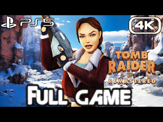 TOMB RAIDER 2 REMASTERED Gameplay Walkthrough FULL GAME (4K 60FPS) No Commentary