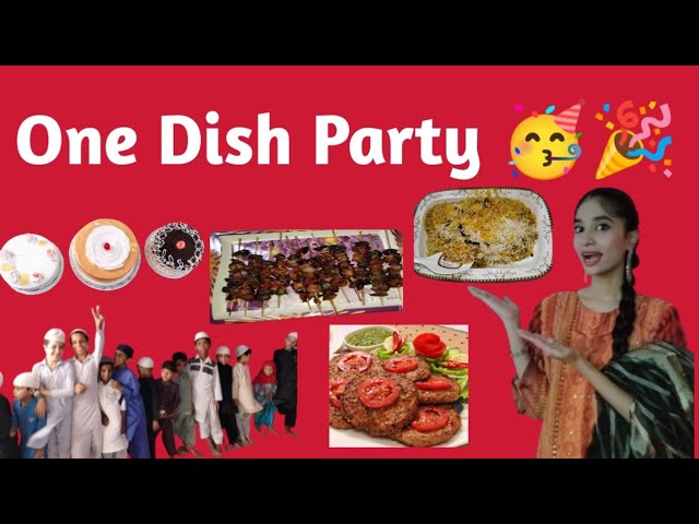 One Dish party 🥳 idea 💡 #viral #foodie #Party
