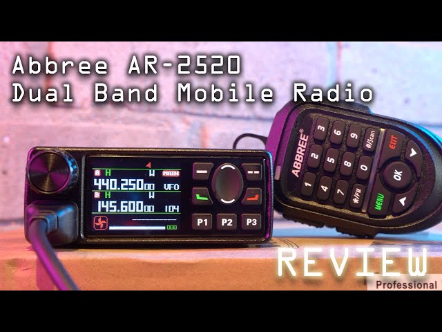 Abbree AR-2520 Dual Band VHF/UHF Mobile Radio Review