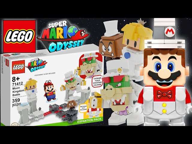 NEW Lego Super Mario ODYSSEY MOON KINGDOM BATTLE Expansion Set | Custom Mario Set