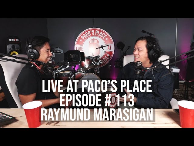 Raymund Marasigan (Eraserheads, Sandwich) EPISODE # 113 The Paco Arespacochaga Podcast