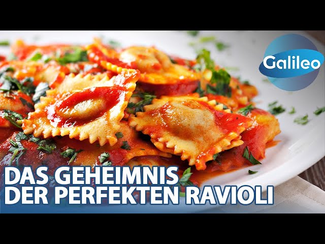 Traditionell italienisch: Das Geheimnis der perfekten Ravioli
