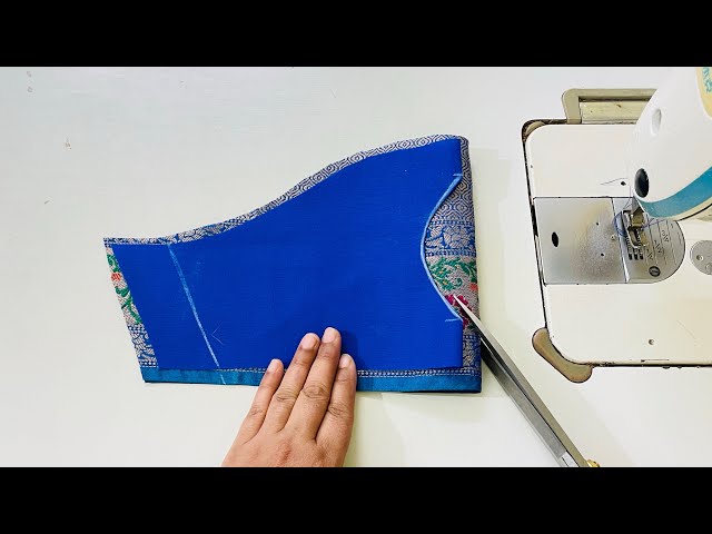 Simple and Easy Blouse Sleeves Design Cutting and Stitching | Asteen Ki Design | Baju Ki Design