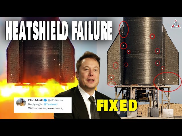 SpaceX Starship's heatshield Testing problem!