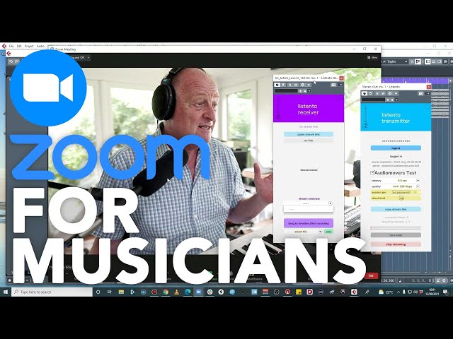 Zoom for Musicians: How to stream your DAW