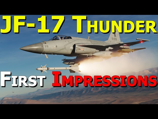 DCS: JF-17 Thunder First Impressions & First Flight!
