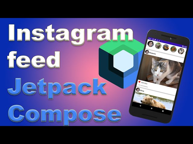 Instagram like feed screen | Jetpack Compose