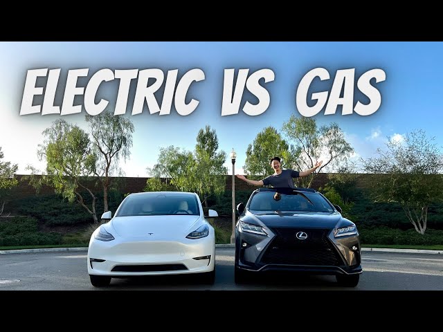 Gas vs Electric Car on a ROADTRIP (Which is cheaper and faster?)