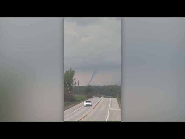 Storm chasers capture tornado Friday in Cass County, Nebraska