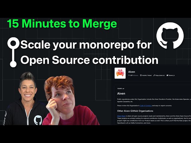 Learn to scale your monorepo for open source contribution