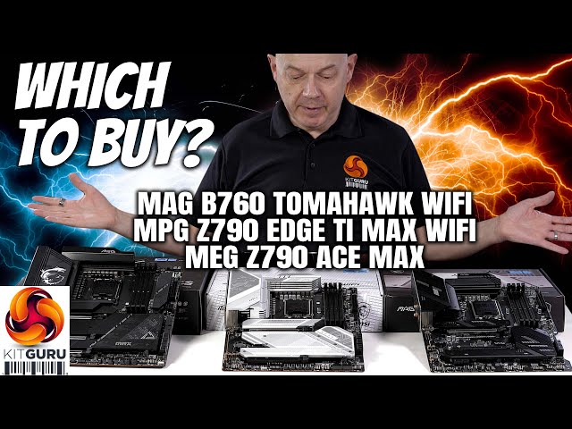 MSI INTEL Motherboards (2024) - Tomahawk, Edge and ACE!