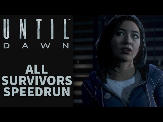 Horror Speedruns Explained: Until Dawn All Survivors/Everyone Saved