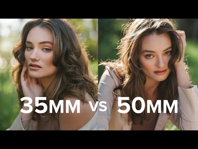 35mm vs 50mm Comparison for Portrait Photography