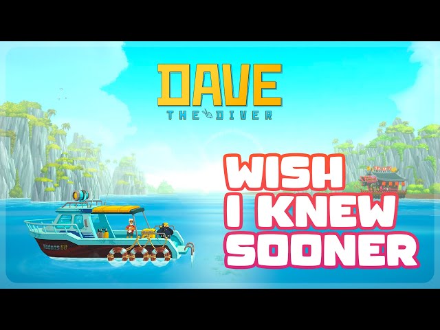 7 Tips I Wish I Knew Sooner | Dave The Diver