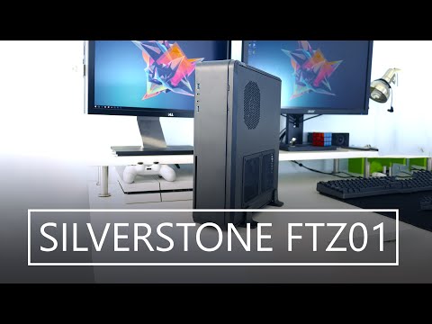 Solid Aluminum Unibody SFF PC Case - SILVERSTONE FORTRESS FTZ01