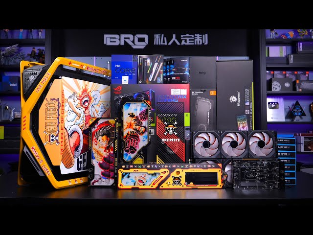 「BRO」4K PC Build Asus ROG Hyperion GR701 Nika Luffy Theme.华硕玩家国度创世神机路飞主题 #pcbuild #海贼王