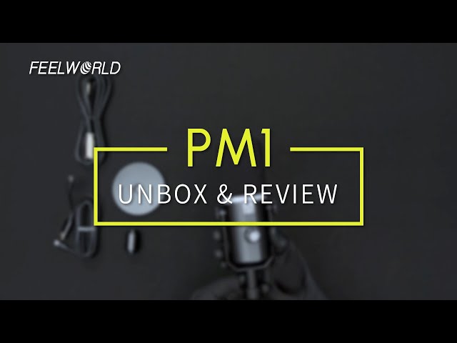 FEELWORLD PM1 Dynamic Microphone Unboxing：What's in the package?