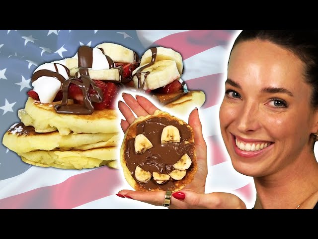 Irish People Try American-Style Pancakes