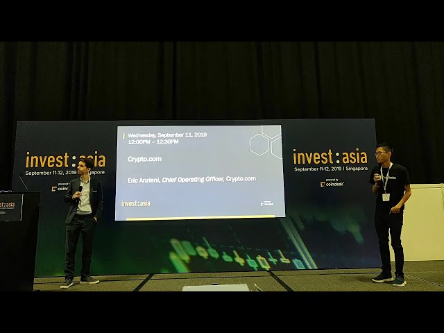 CoinGecko is Live featuring Crypto.com in Changelog at Invest Asia 2019