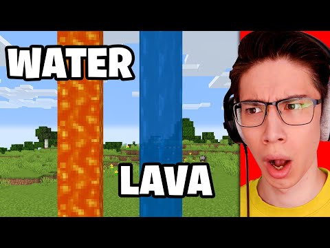 I Fooled my Friend by SWAPPING Lava and Water in Minecraft…