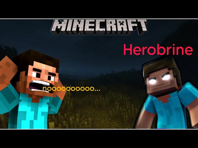 oh nooooo... Herobrine ||#minecraft #gaming