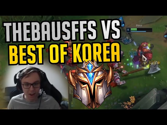 Thebausffs Against The Best of Korea - Deft | Pz Zzang | ZED99 | BEST RIVEN KR