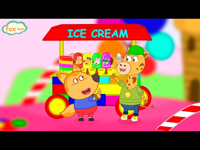 Baby Niki and Mom pretend play selling ice cream. Cute Stories video for kids