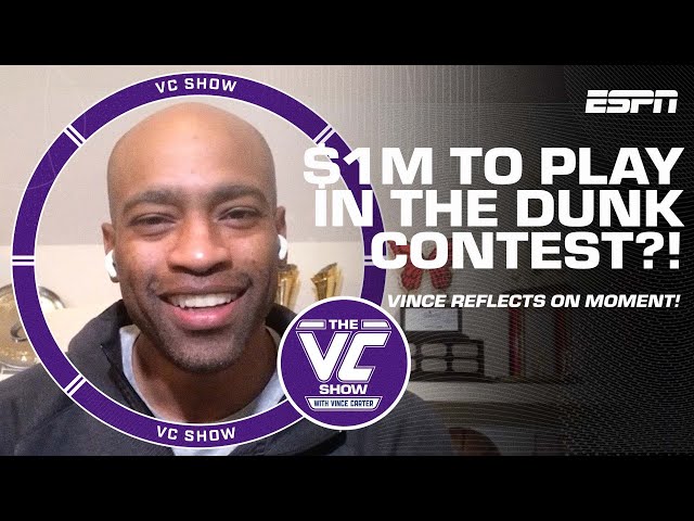 Vince Carter was offered $1M to be in the Dunk Contest vs. LeBron, Kobe & T-Mac?! 👀 | The VC Show