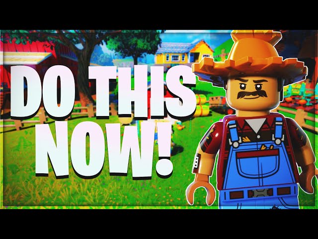 How To Prepare For v29.30's Animal Farm Update on LEGO Fortnite!