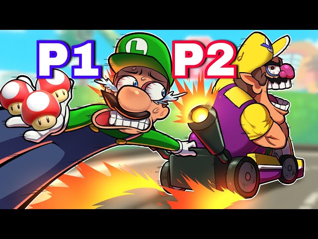 Mario Kart 2v2... but we ride together 💀