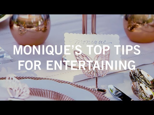 Monique Lhuillier's Top Tips for Entertaining