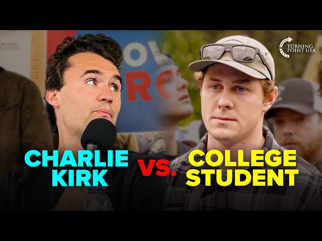 Charlie Kirk's BEST ARGUMENT For Skipping College 👀🔥 #CollegeIsAScam