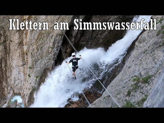 Erlebnisklettersteig Simmswasserfall | Alle Varianten (D/E) + Hängebrücke Holzgau