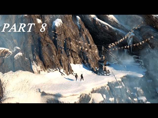 Train Wrecked  & Where am i ??  Uncharted 2: Among Thieves Walkthrough Gameplay Part 8  PS5