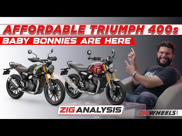 Triumph Speed 400 And Scrambler 400 X UNVEILED | ZigAnalysis On The New 400cc Bonnevilles