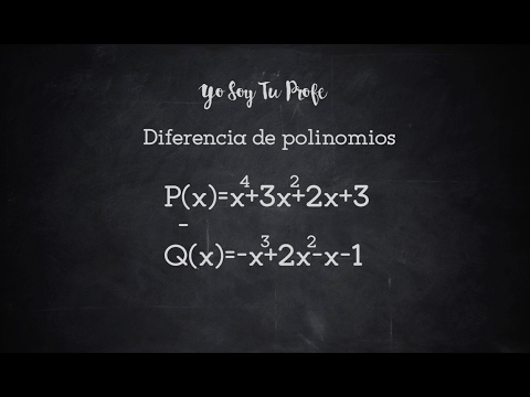 Suma y resta de polinomios