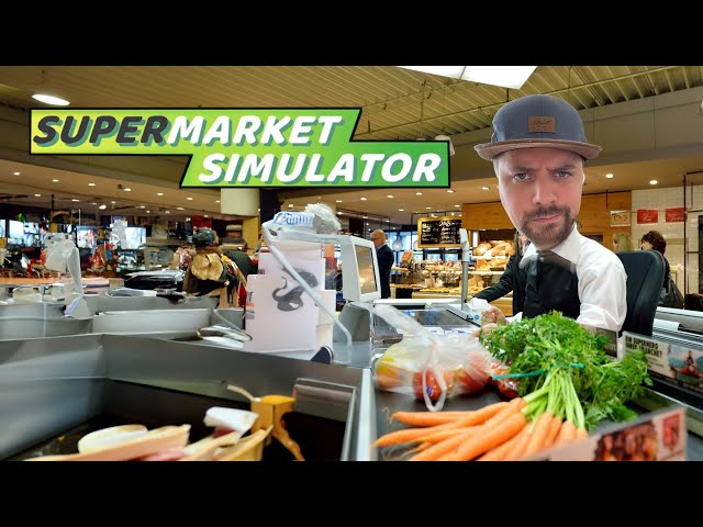INNGGGEEE Mach noch ne KASSE auf!!★ Supermarket Simulator 02