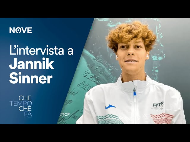 Che tempo che fa | L'intervista a Jannik Sinner dopo la vittoria della Coppa Davis