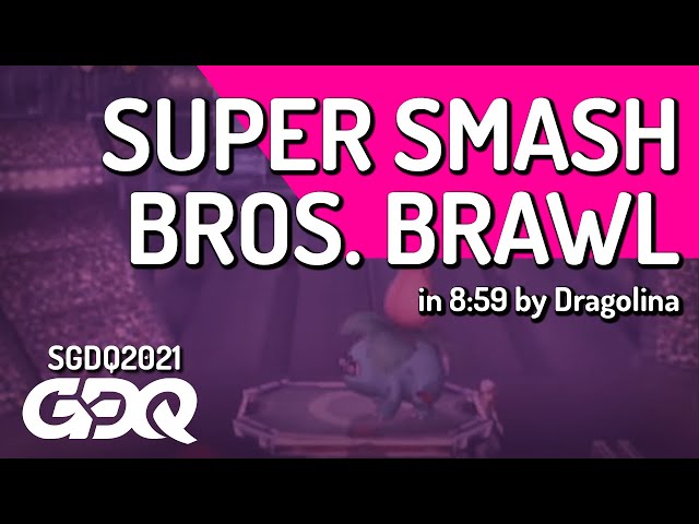 Super Smash Bros. Brawl by Dragolina in 8:59 - Summer Games Done Quick 2021 Online