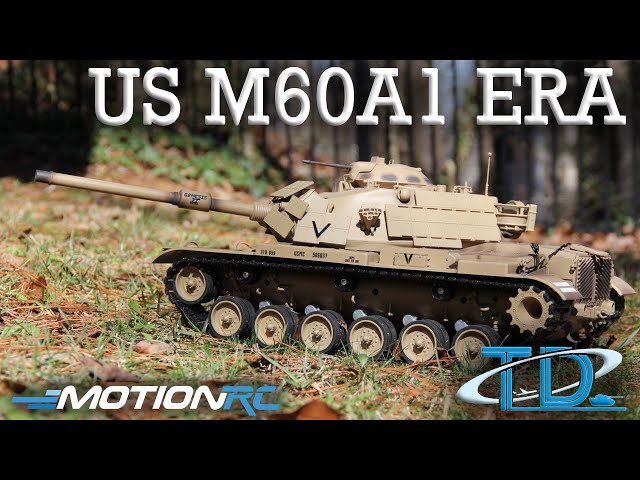 Tongde US M60A1 ERA 1/16 Scale RC Battle Tank Overview | Motion RC