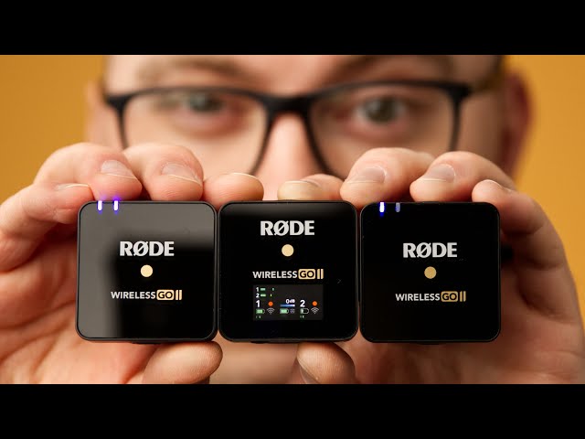 The Rode Wireless GO II Mics ROCK!