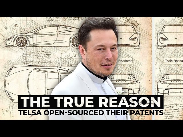 Why did Elon Musk open-source Tesla's patents?