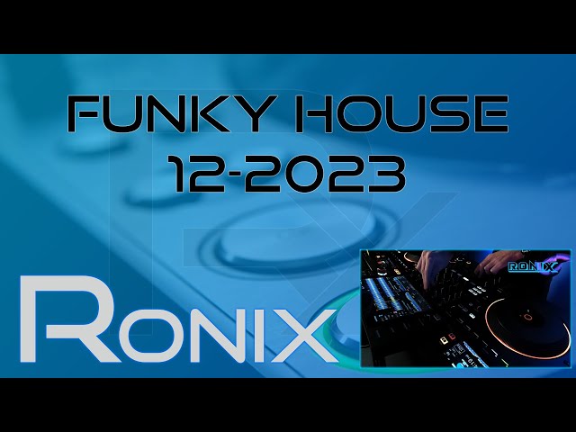Funky House End of Year mix 12-2023 on Pioneer Opus Quad