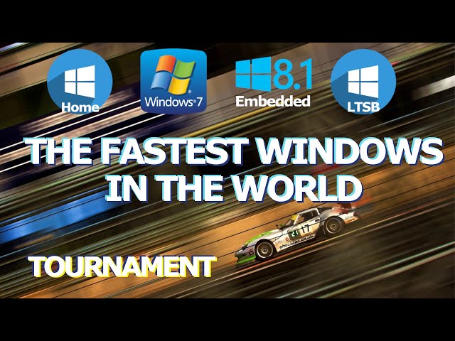 The Best Windows for old PC, games and 2gb ram! Tournament of Windows 10, 7, 8.1