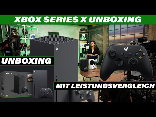 Erlebe die Power der Xbox Series X: Unboxing, Menü & Leistungsvergleich! #XboxSeriesX #NextGenGaming