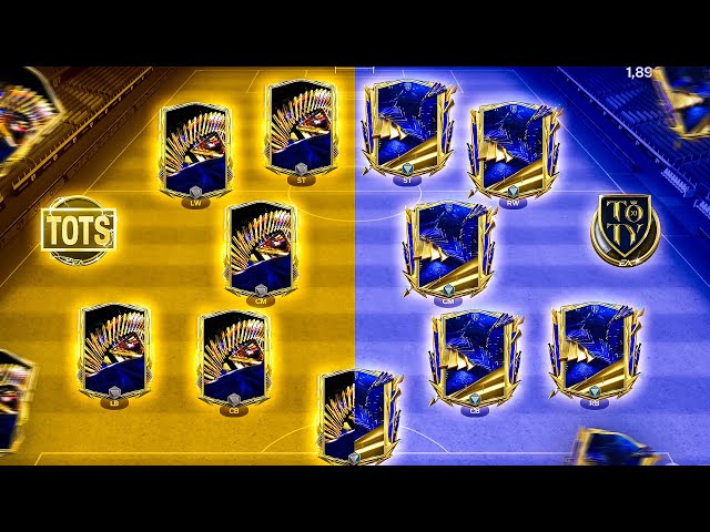 Verified TOTS X Ultimate TOTY - Best Special X Squad Builder! FC Mobile