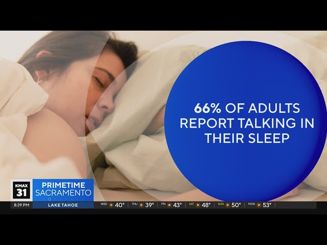 The Answer: Sleep talking?