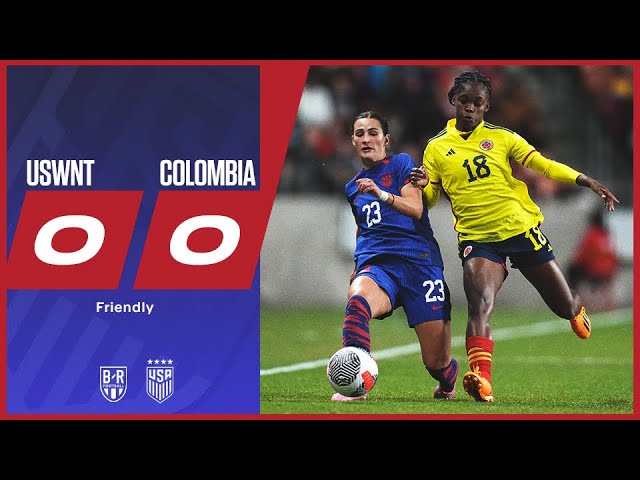 USA and Colombia ends in a goalless draw  ⛔ | USWNT 0-0 Colombia | Official Game Highlights